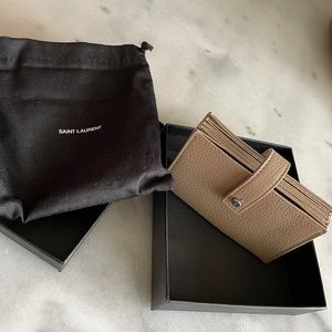 YSL Accordion Wallet